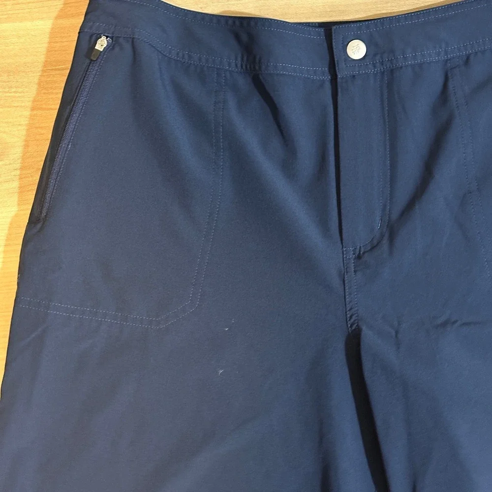 Coolibar‎ Board Shorts Navy 16 Women UPF 50+ Sun Protection Board Shorts